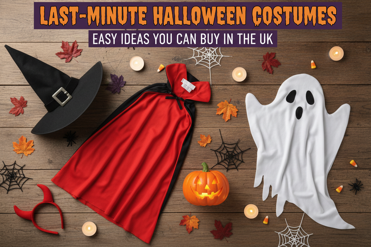 Last-Minute Halloween Costumes