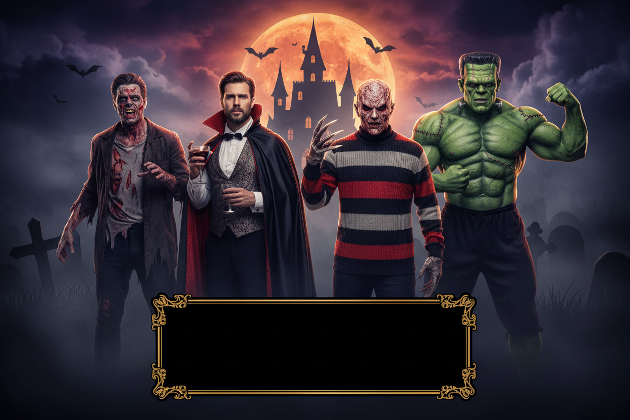 Men's Halloween Costumes at Party Spirit London