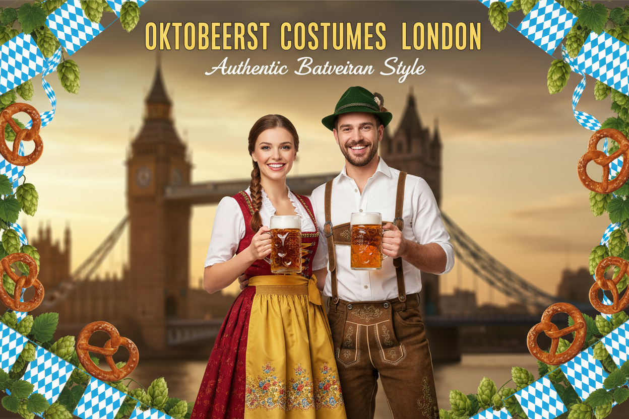 Shop Oktoberfest costumes in London. Visit our store to browse festive outfits, try on your favourite styles and find your perfect Oktoberfest look.