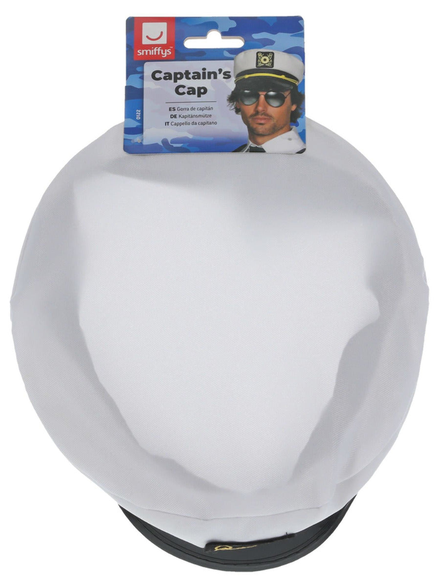 Captains Cap, White - 3