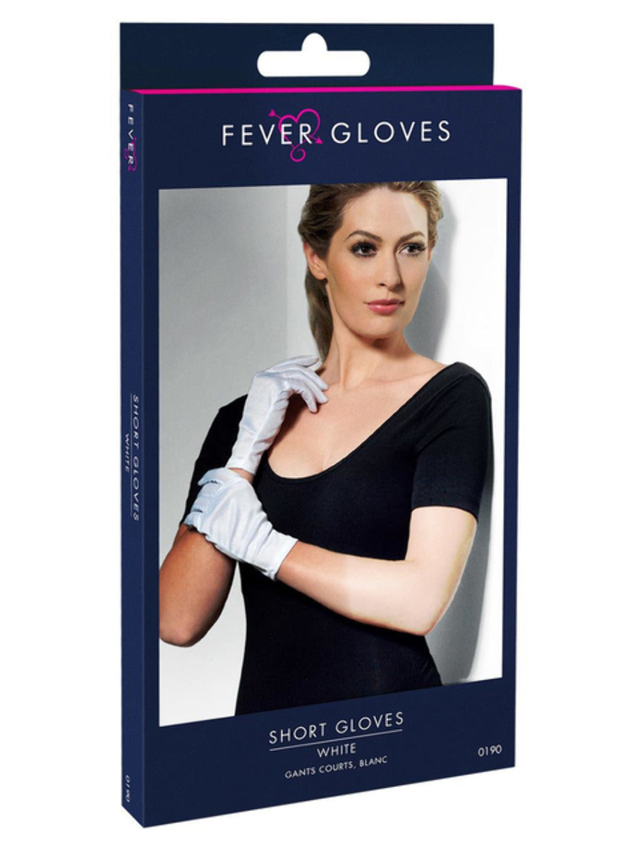 Short White Gloves - 3