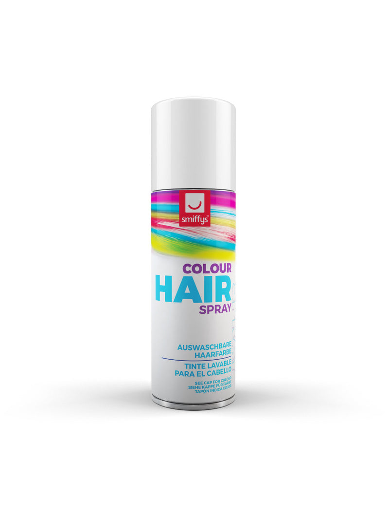Hair Colour Spray, White - 3