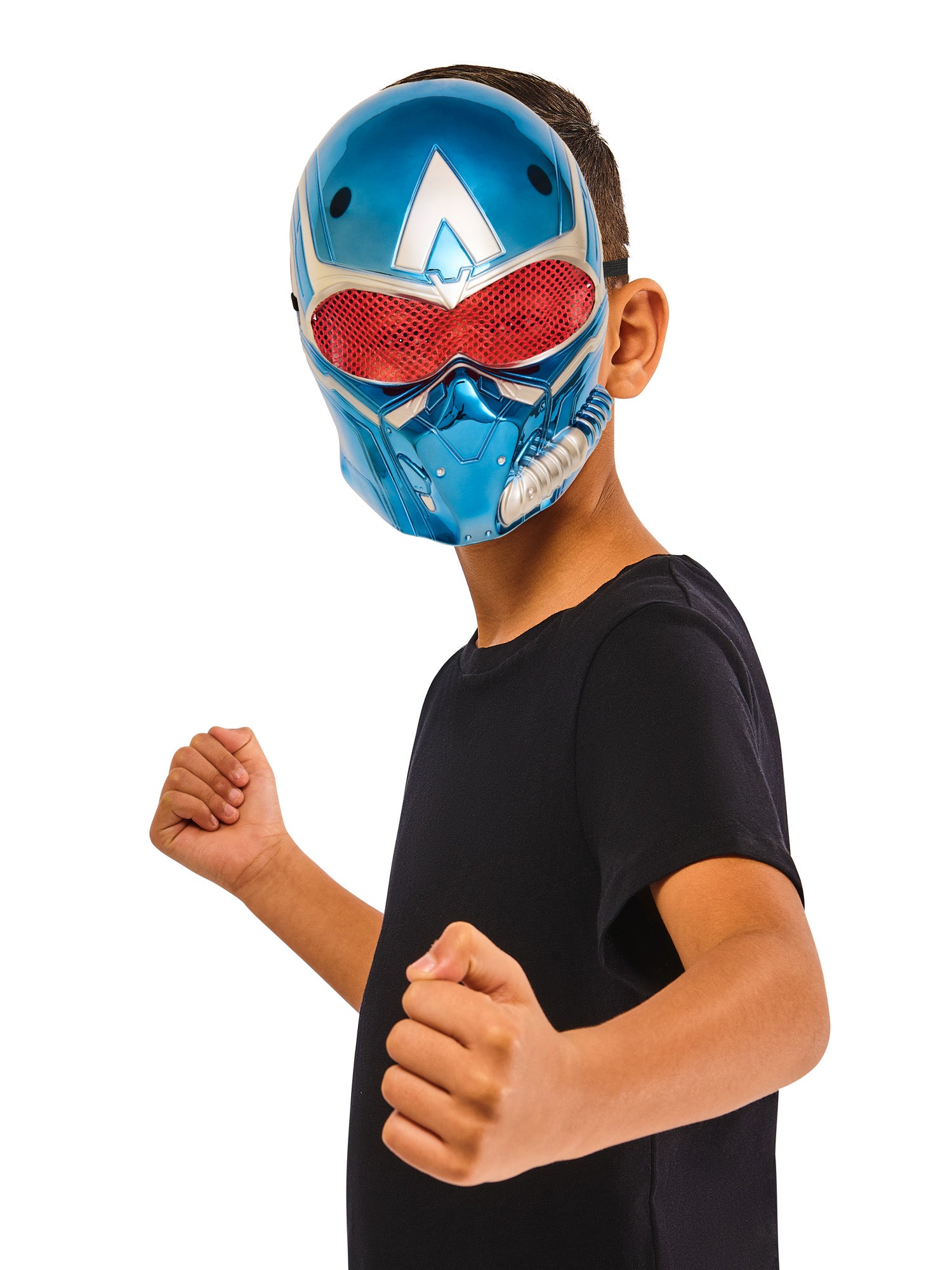 Captain America Metallic Mask