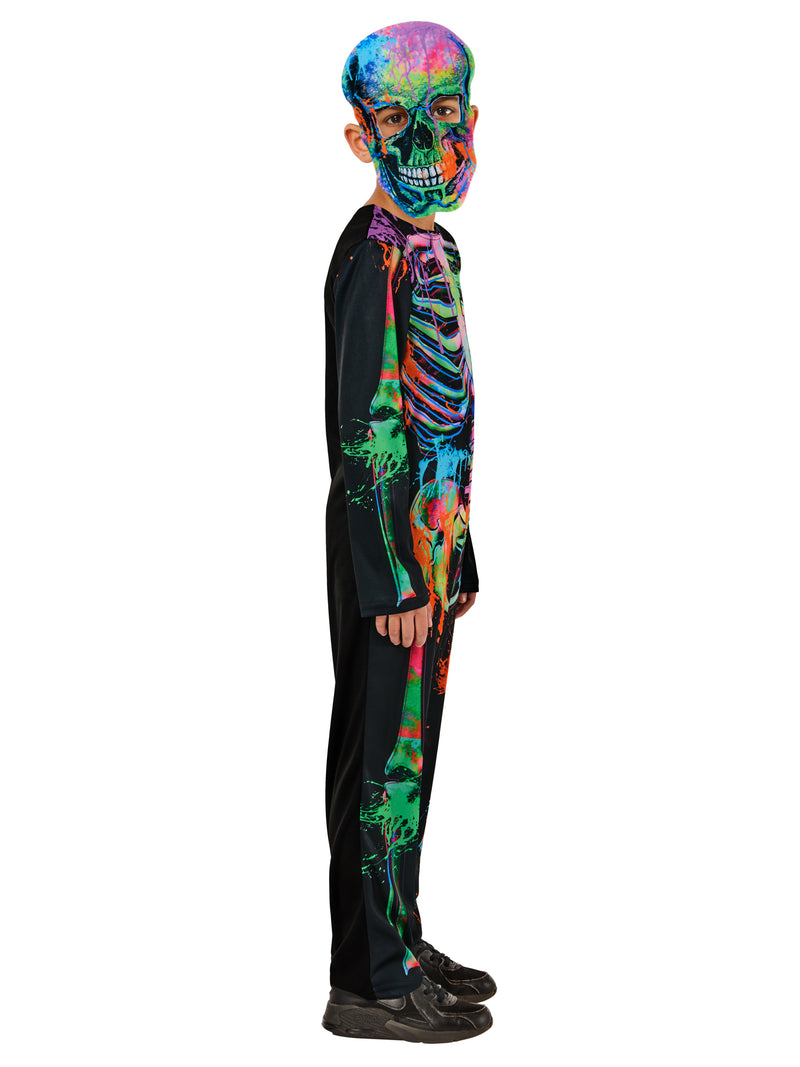 Bonesky Graffiti Skeleton