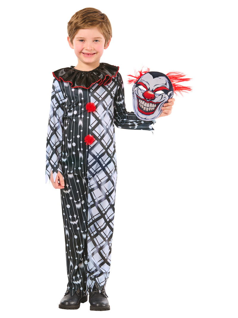 Monochrome Sinister Clown Suit