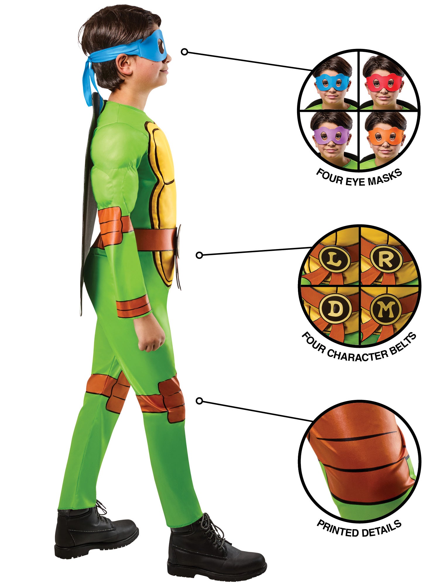 Teenage Mutant Ninja Turtle 4-In-1