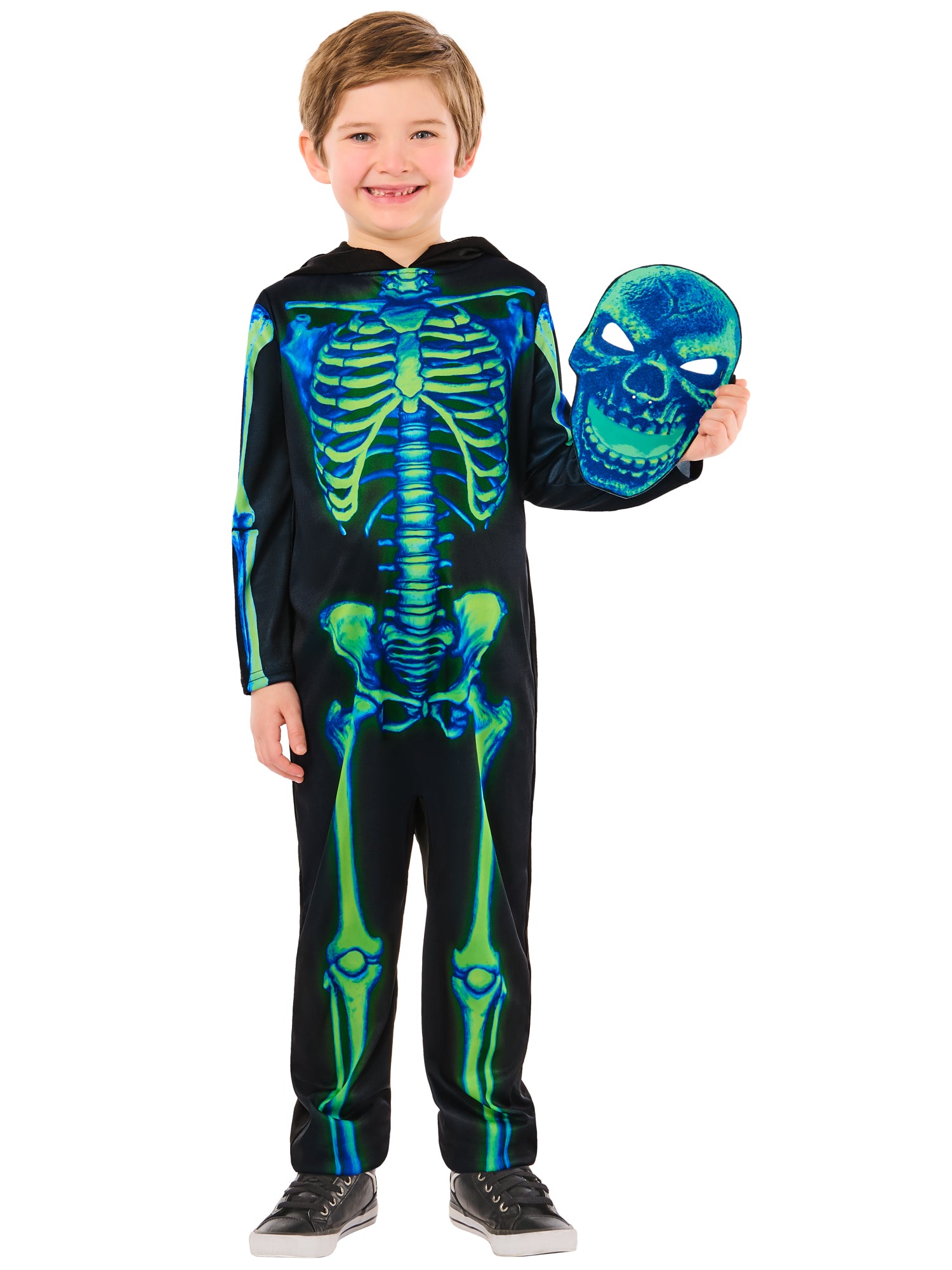 Neon Green Skeleton