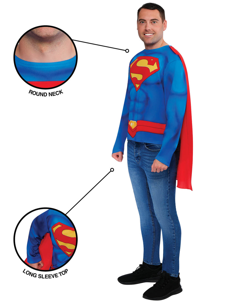 Superman Top And Half Mask