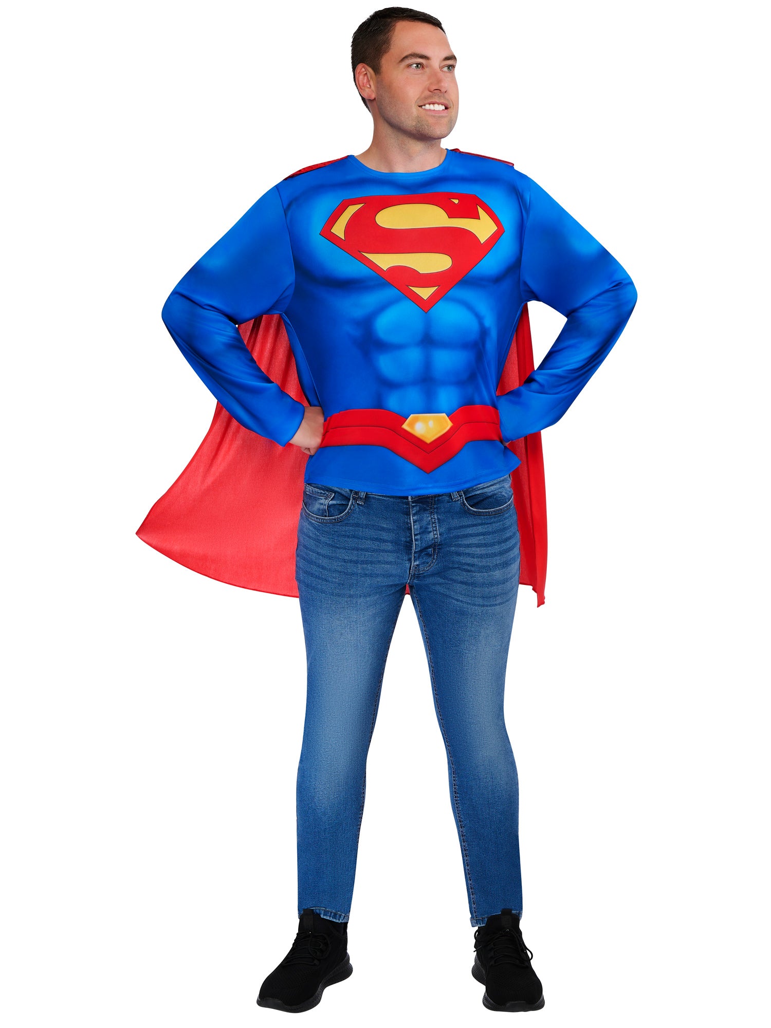 Superman Top And Half Mask