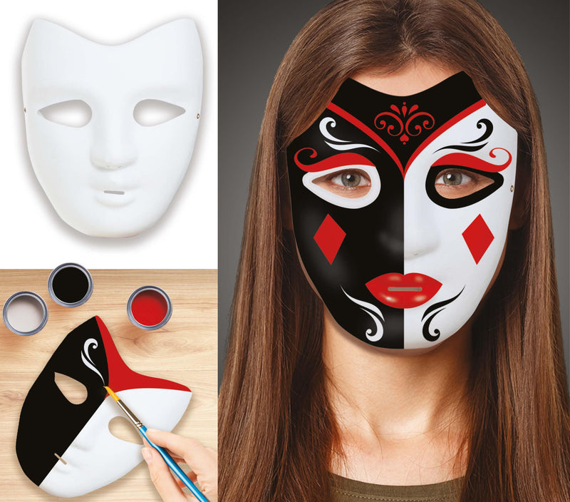 WHITE MASK FOR PAINTING