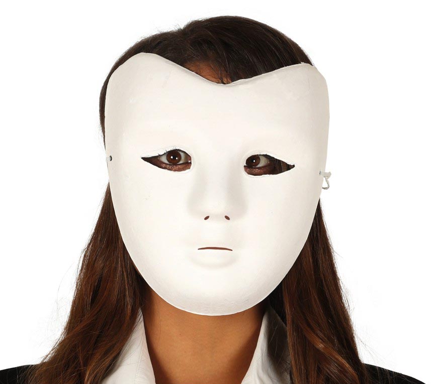 WHITE MASK FOR PAINTING