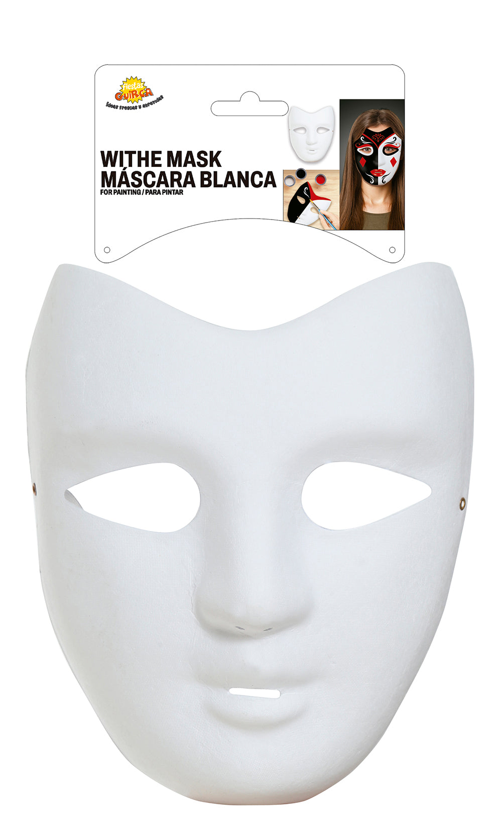 WHITE MASK FOR PAINTING