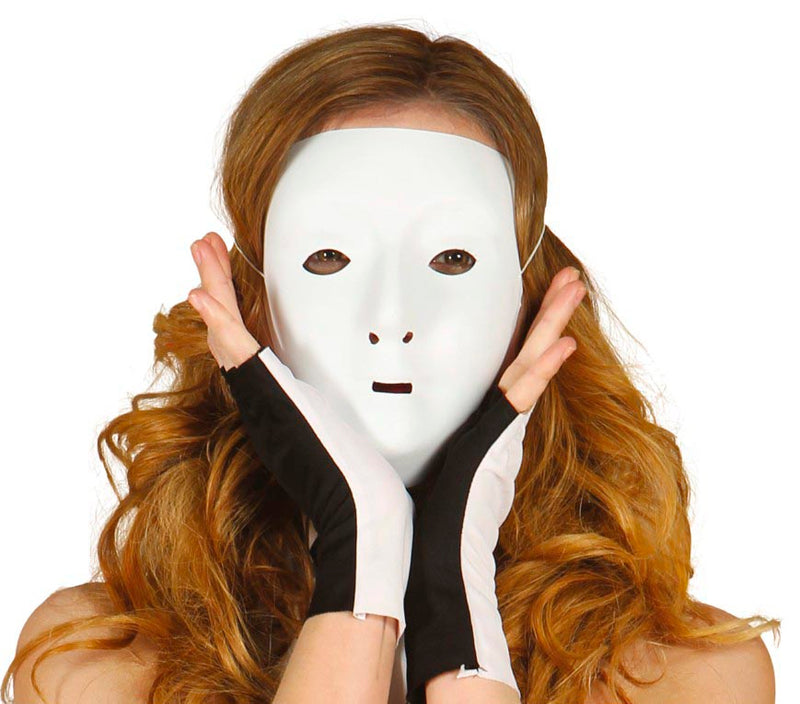 WHITE MASK PVC