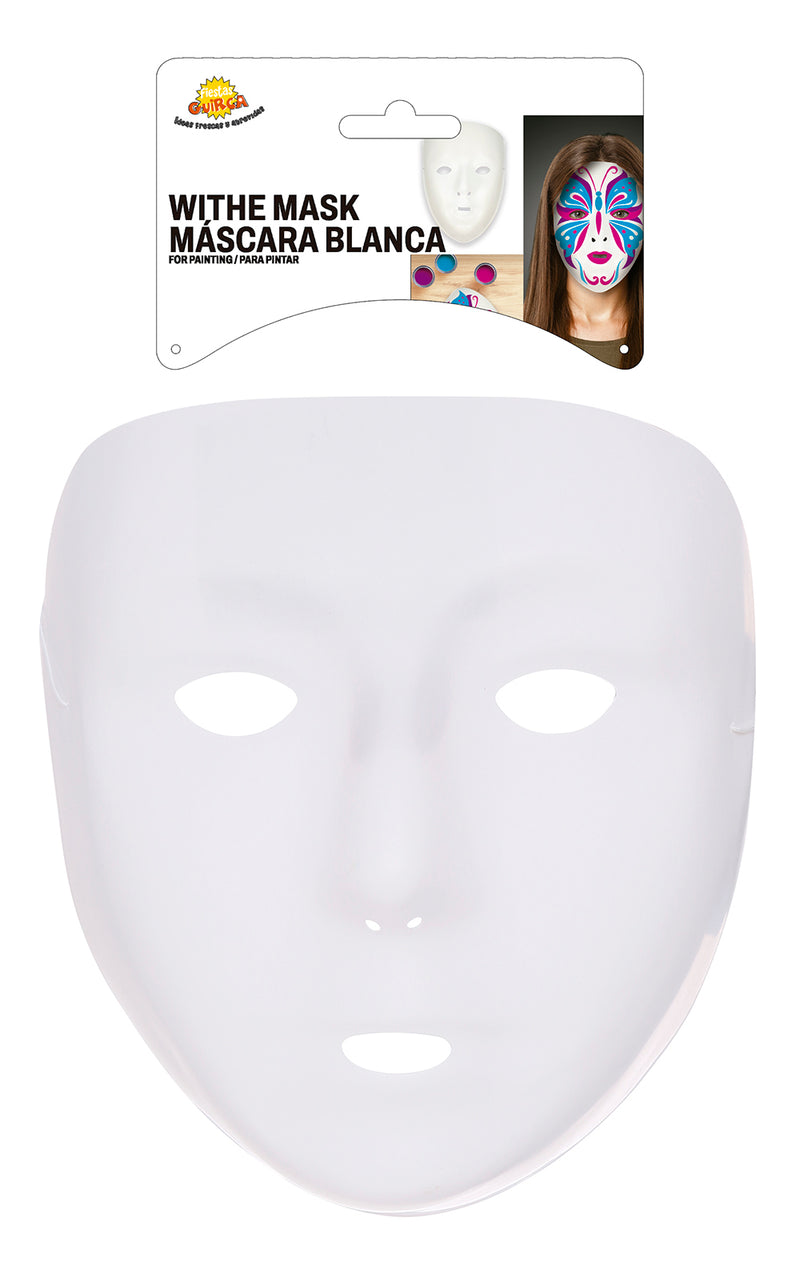 WHITE MASK PVC