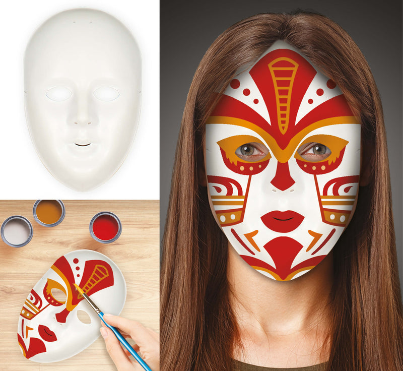 WHITE MASK PVC