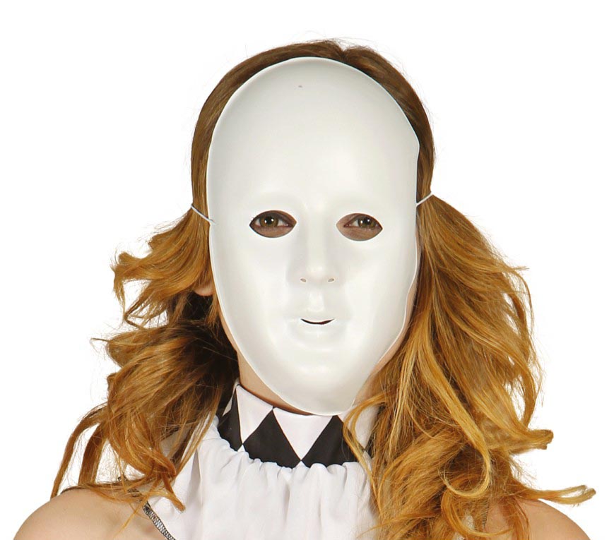 WHITE MASK PVC