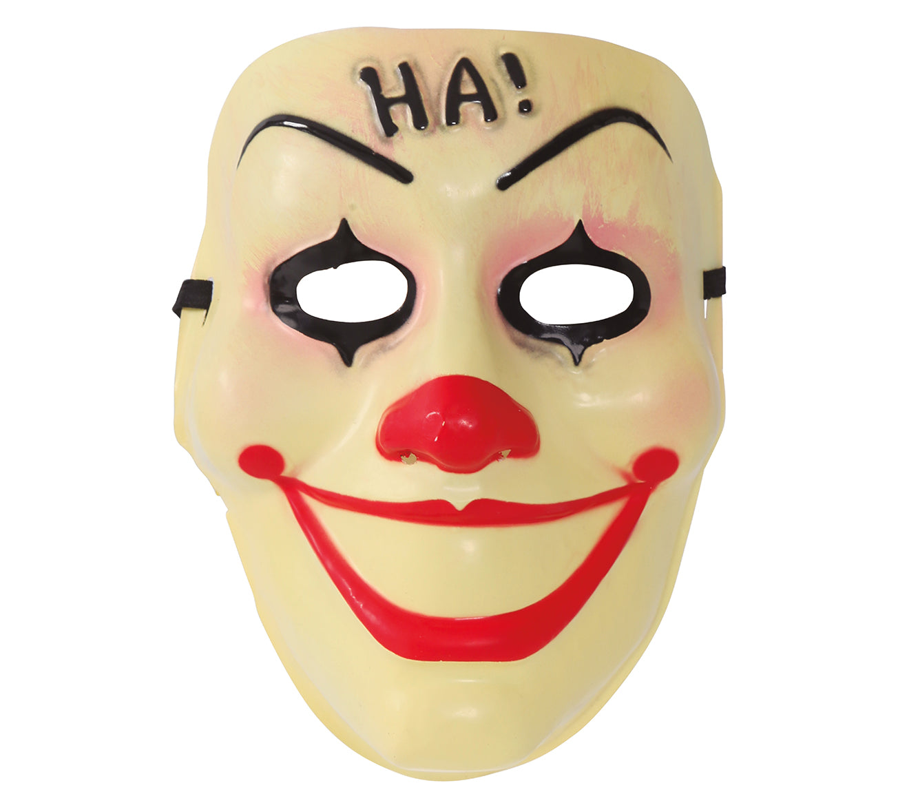 CLOWN MASK "HA!" PVC