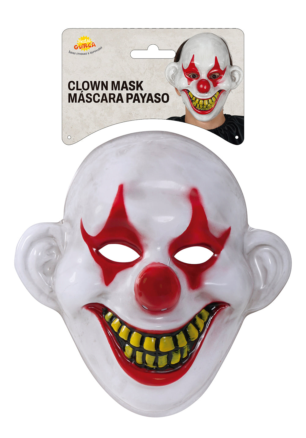CLOWN MASK PVC