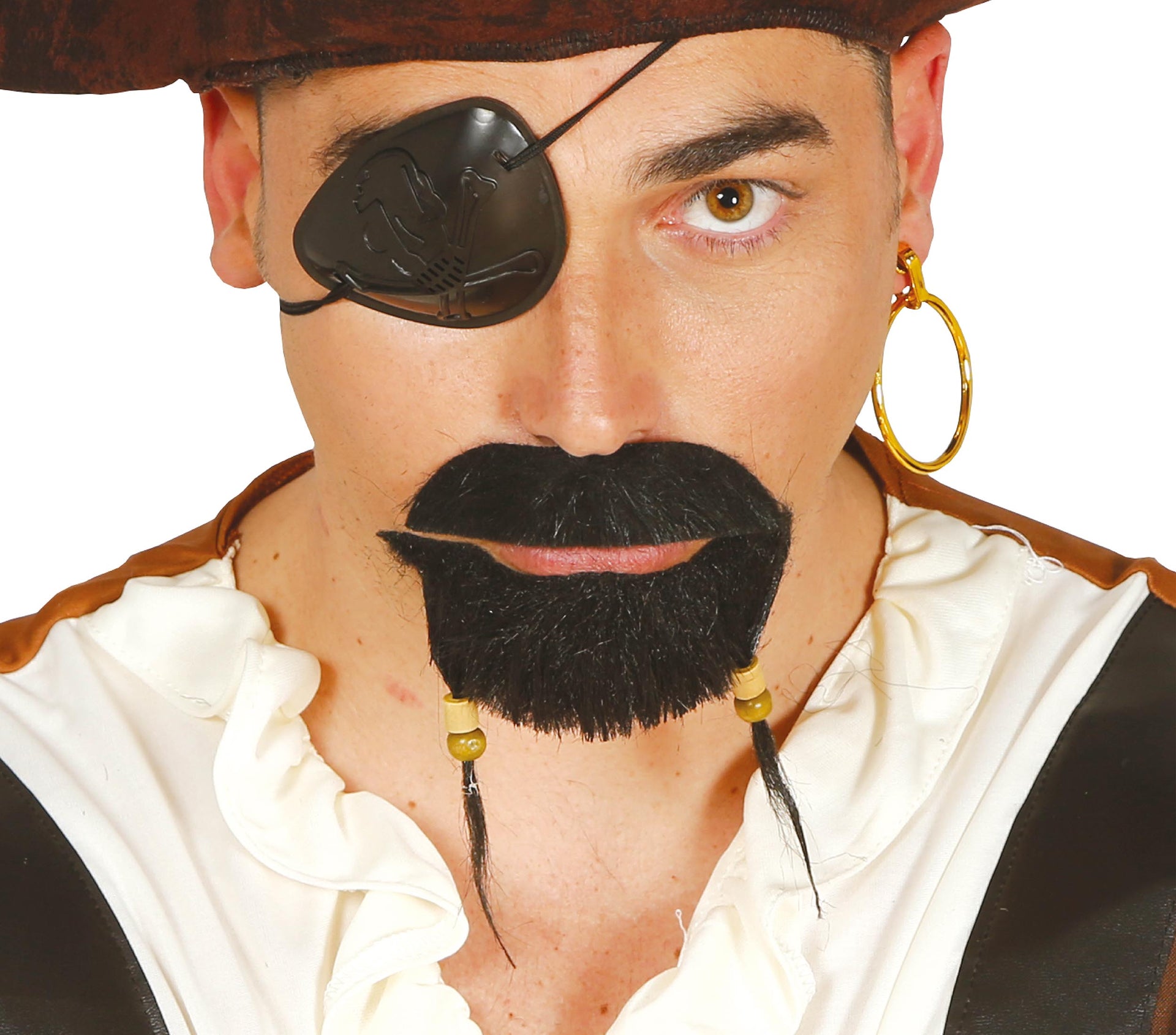 PIRATE GOATEE AND MOUSTACHE