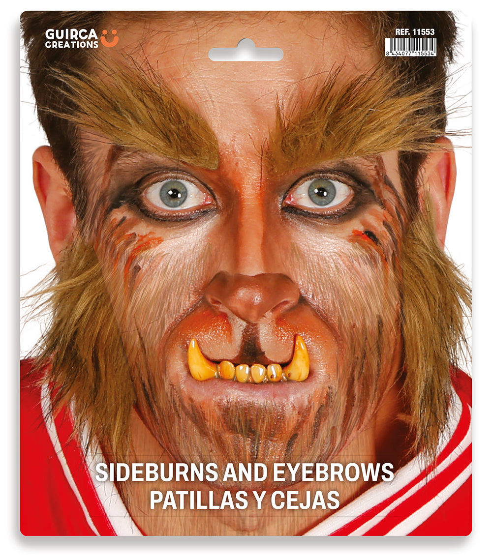 WOLFMAN EYEBROWS & SIDEBURNS