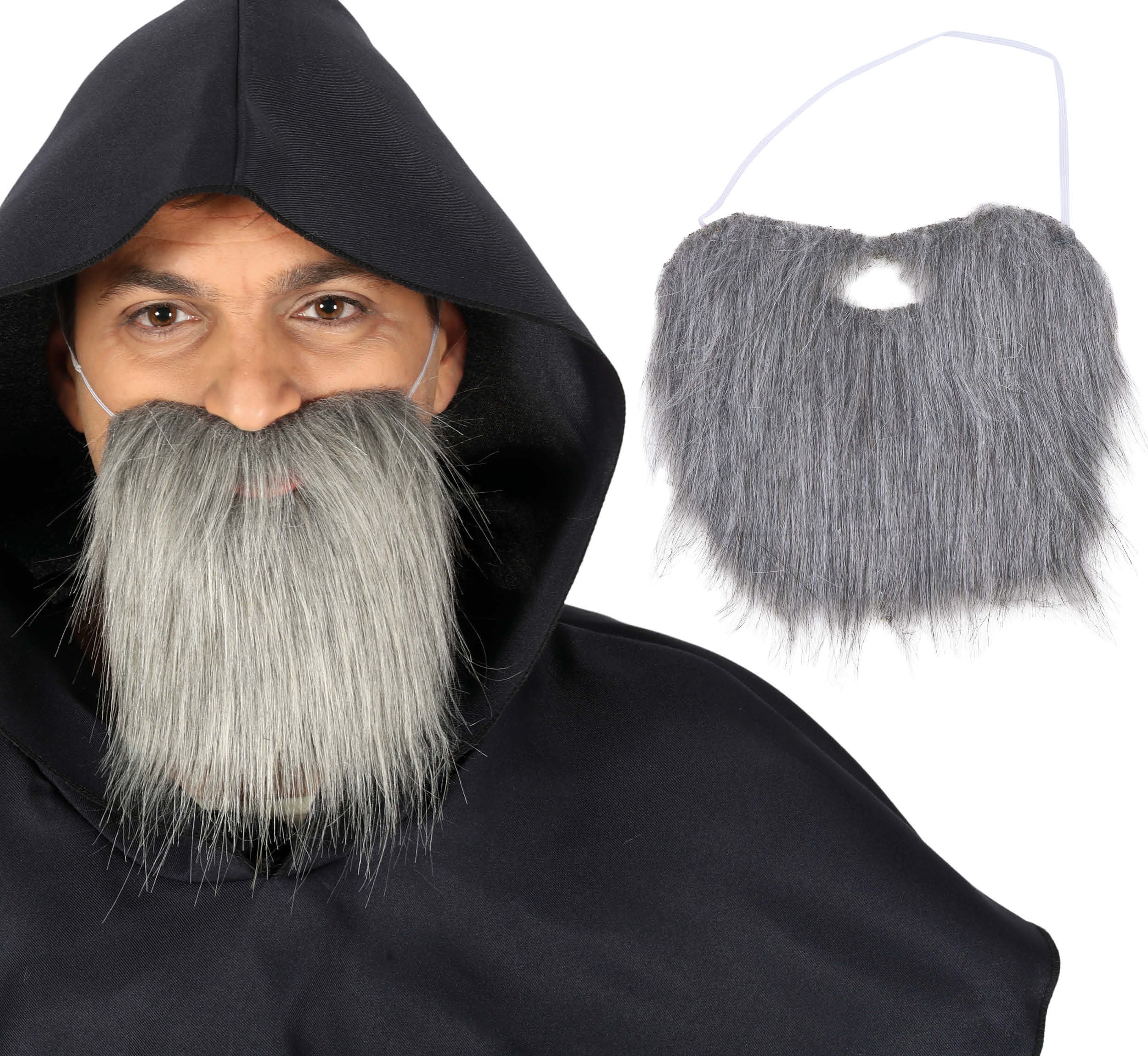 GREY HALF-LONG BEARD