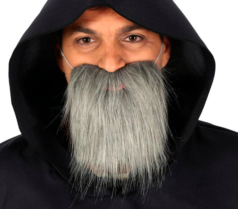 GREY HALF-LONG BEARD