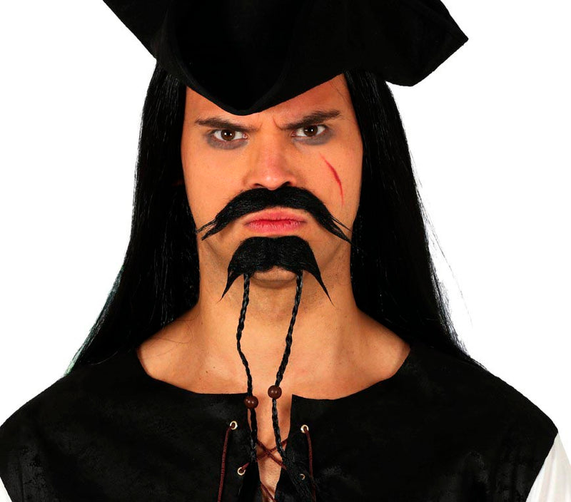 PIRATE GOATEE AND MOUSTACHE