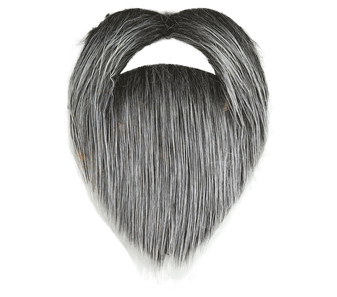 GRAY BEARD AND MOUSTACHE
