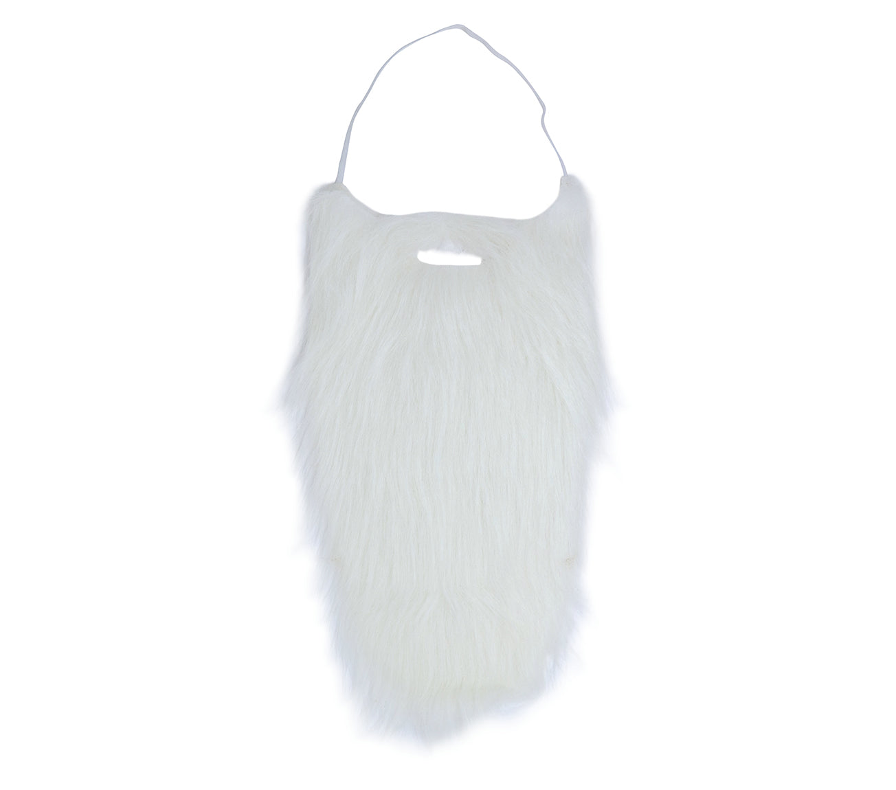 WHITE BEARD AND MOUSTACHE