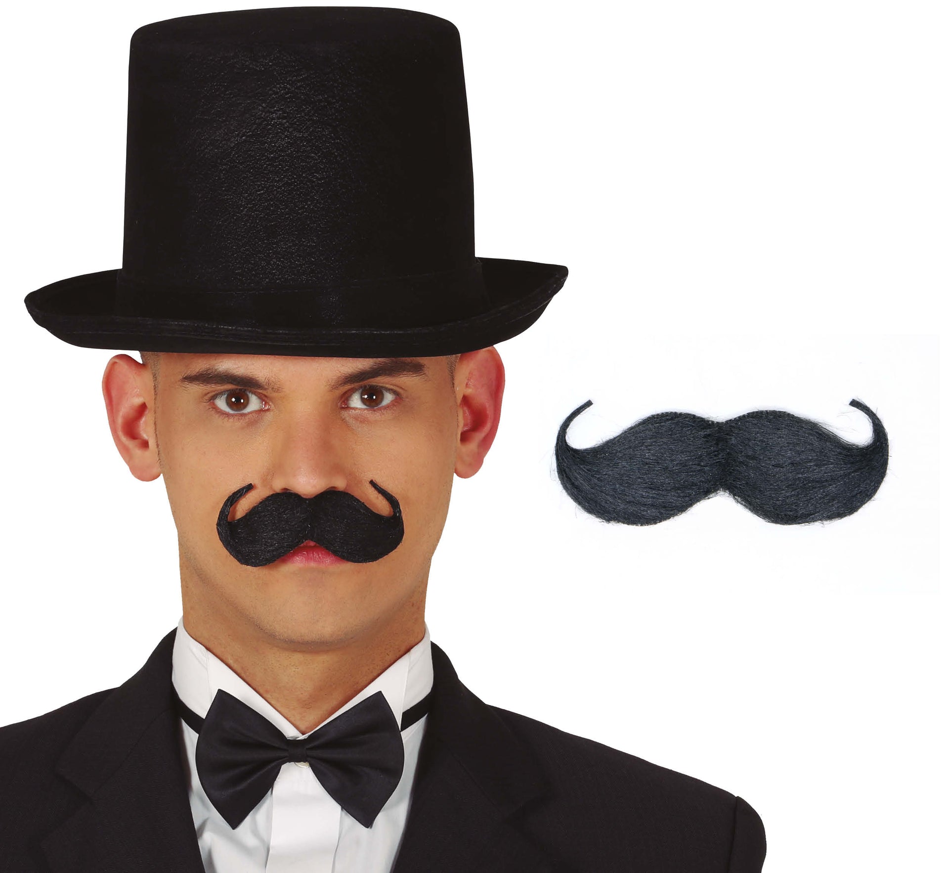 BLACK ENGLISH MOUSTACHE