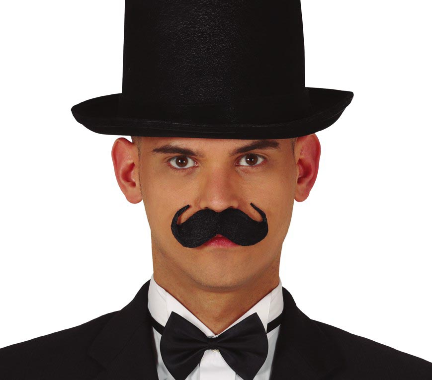BLACK ENGLISH MOUSTACHE