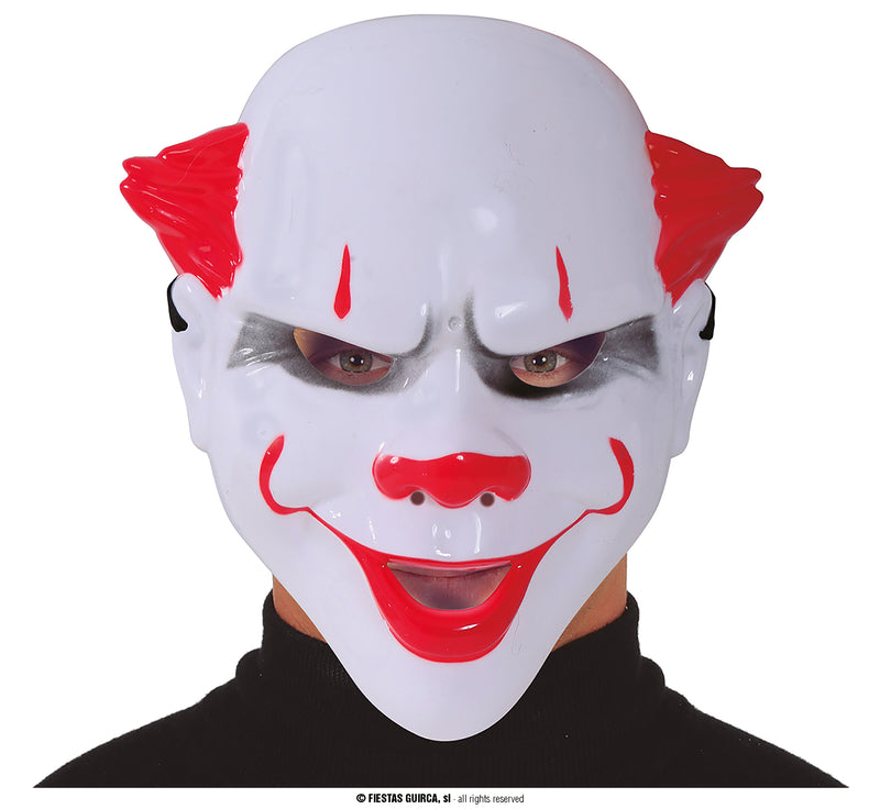 KILLER CLOWN MASK PVC