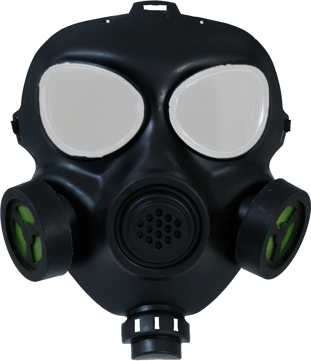 BLACK PVC GAS MASK