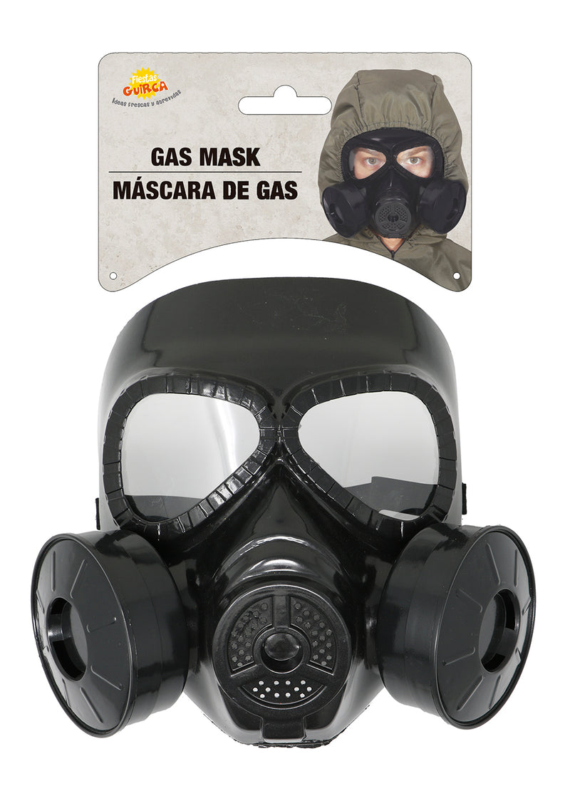 BLACK PVC GAS MASK