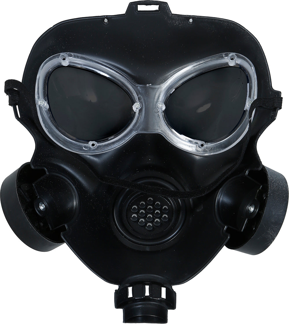 BLACK PVC GAS MASK