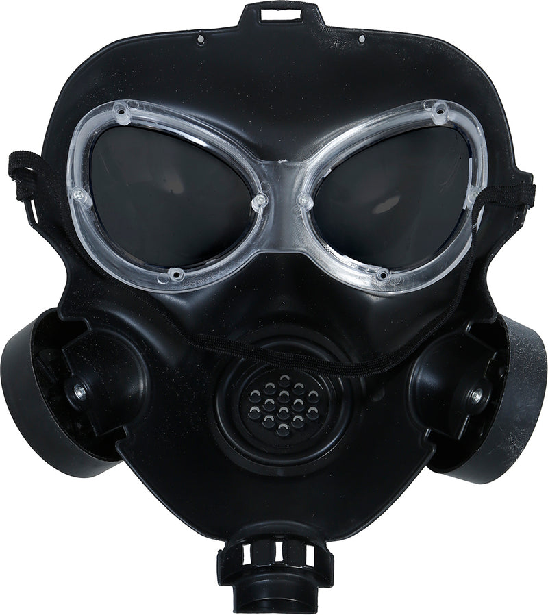 BLACK PVC GAS MASK