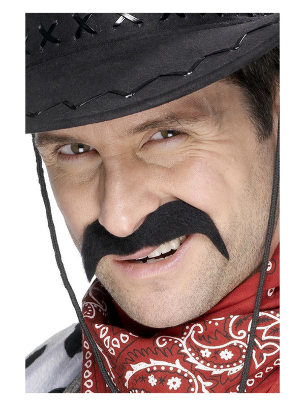 Cowboy Tash, Black - 2