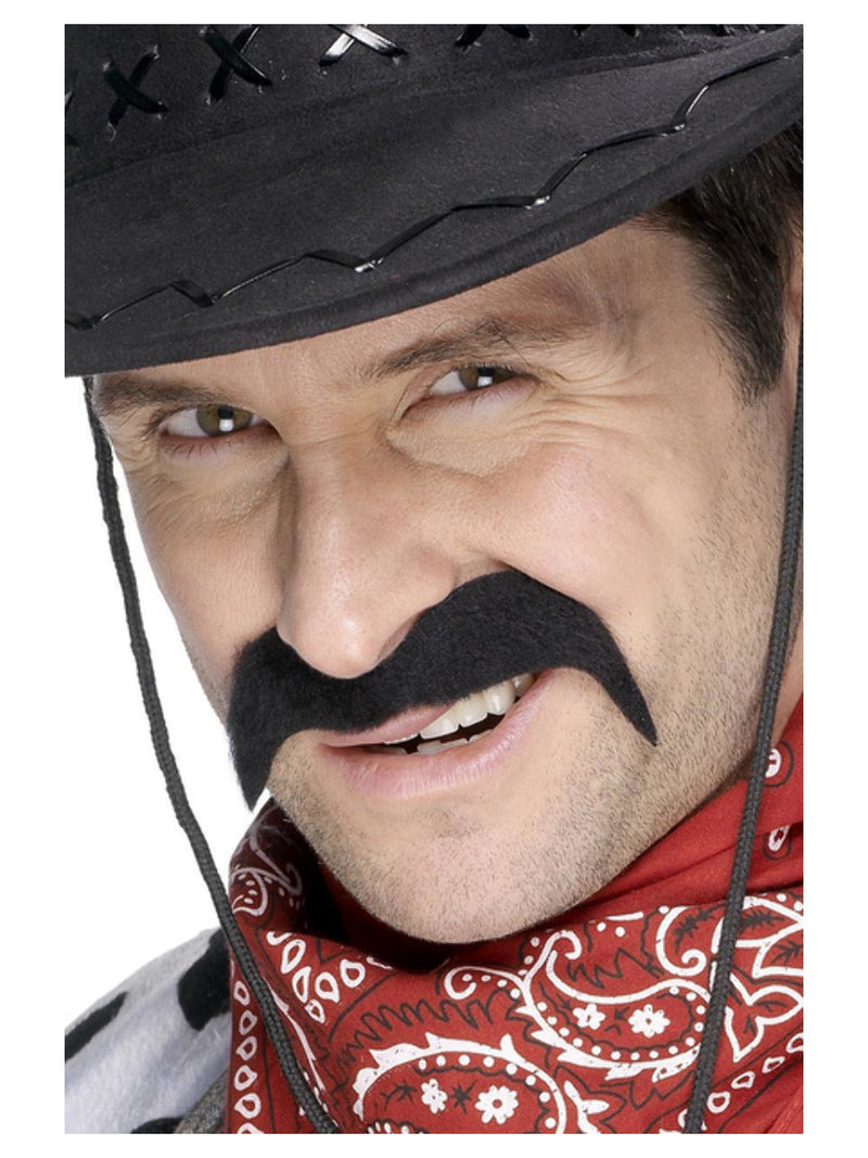 Cowboy Tash, Black - 1
