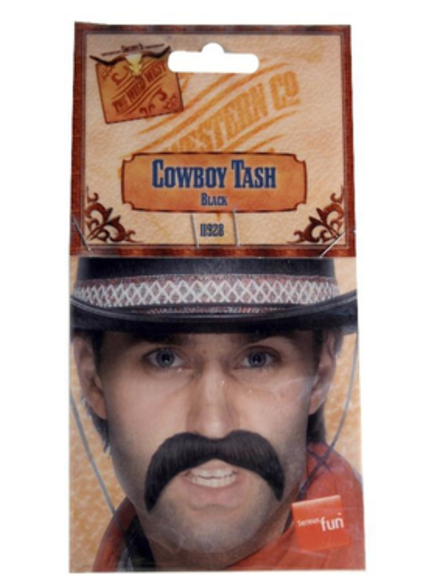 Cowboy Tash, Black - 3