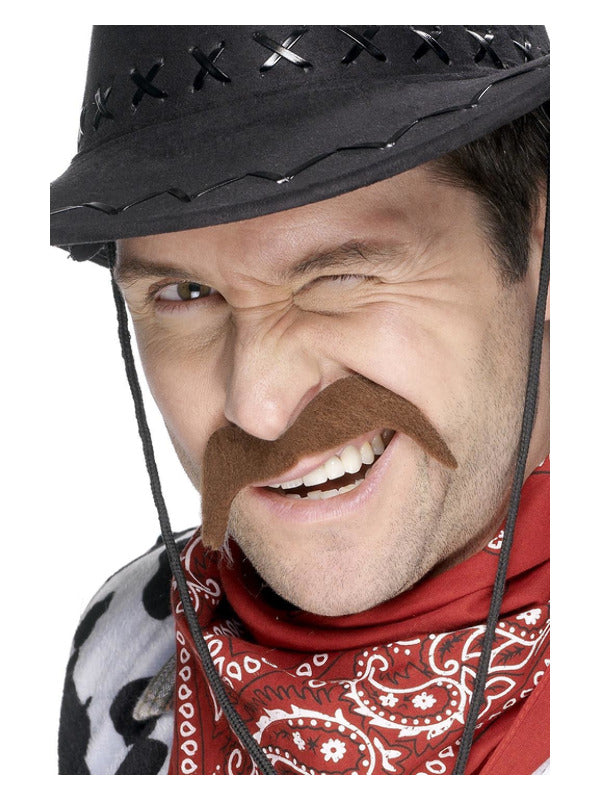 Cowboy Tash, Brown - 2