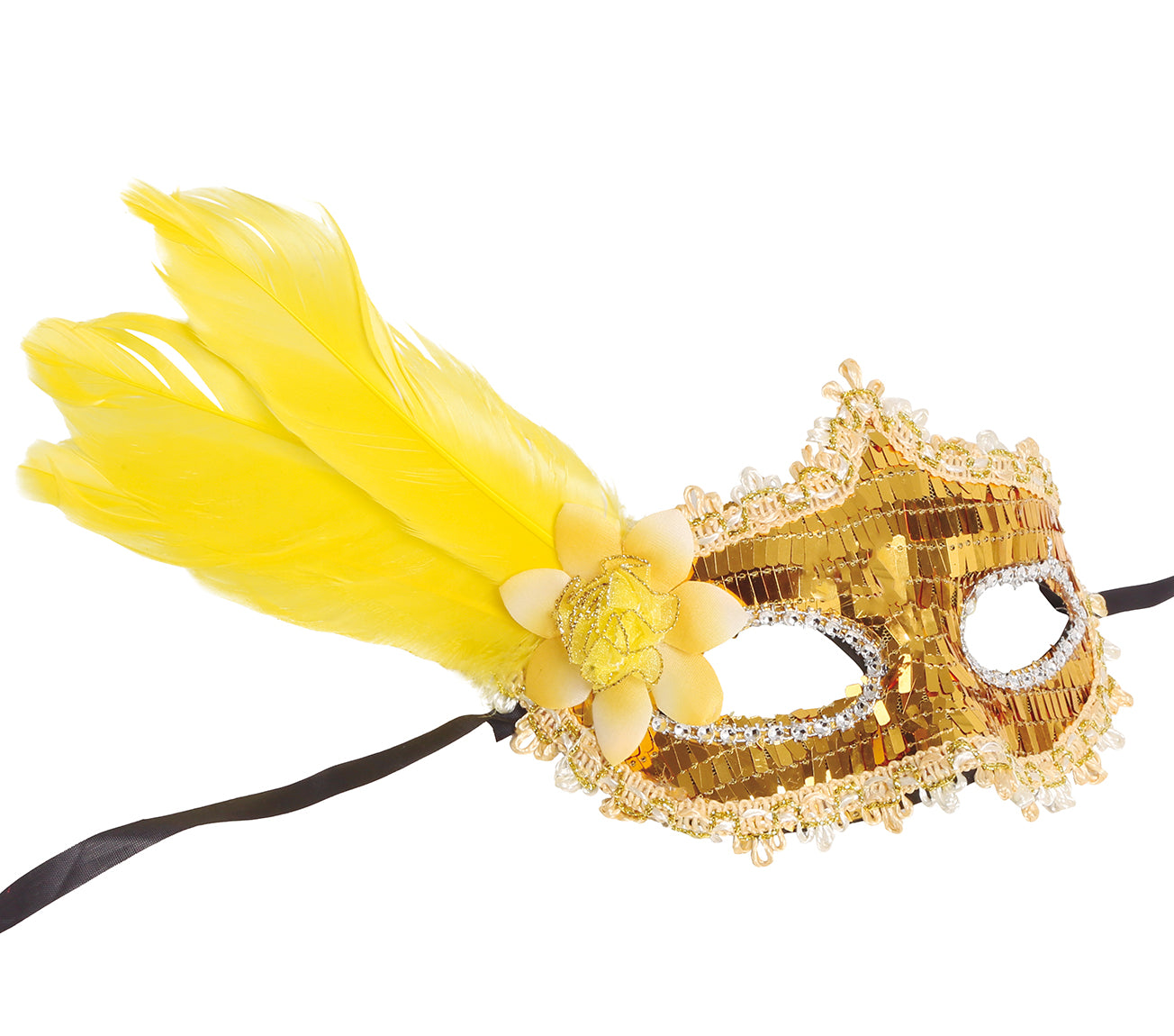 MASK WITH FEATHER