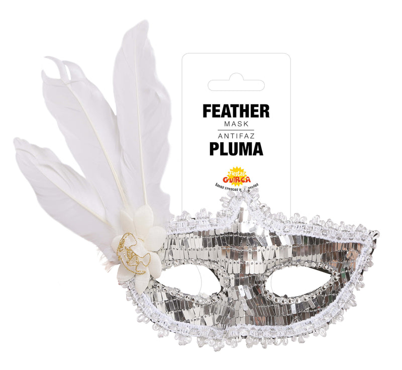MASK WITH FEATHER