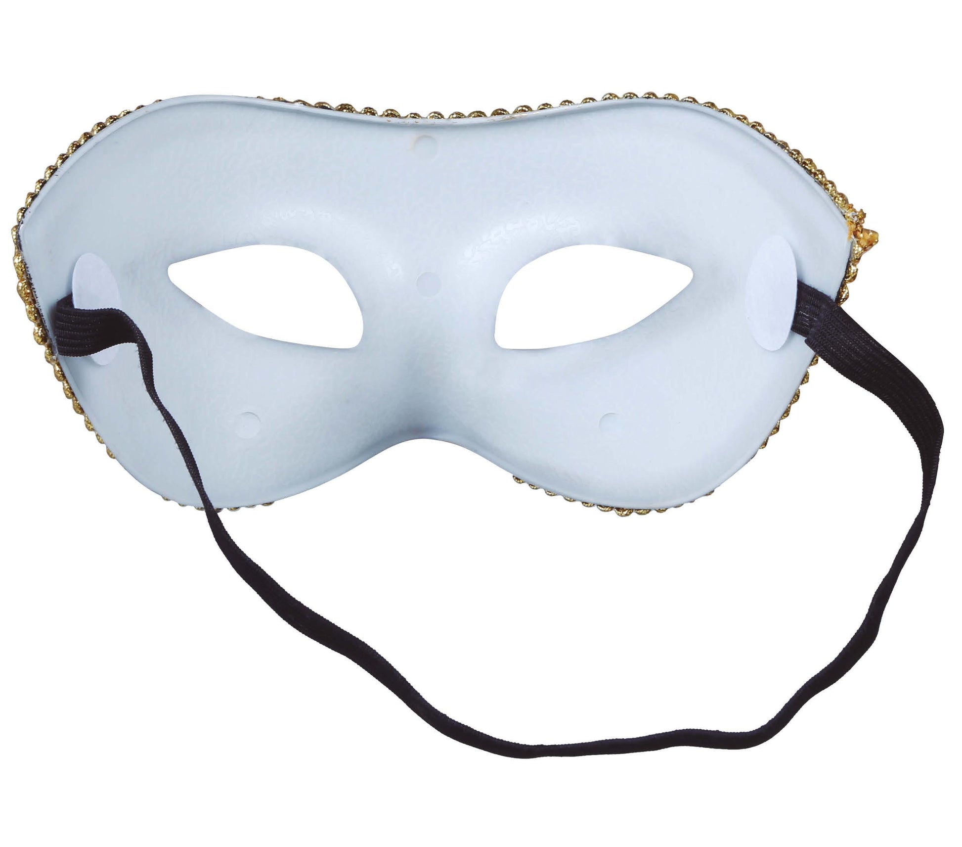 BLACK AND WHITE VENETIAN MASK