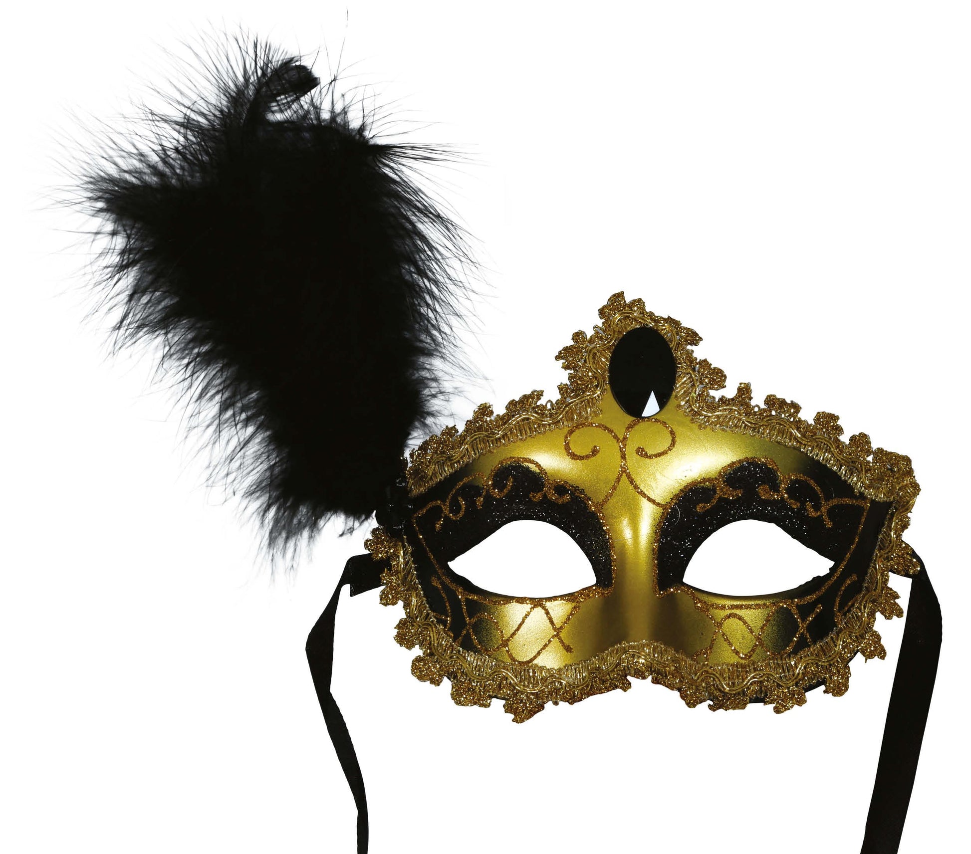 MASK WITH FEATHER