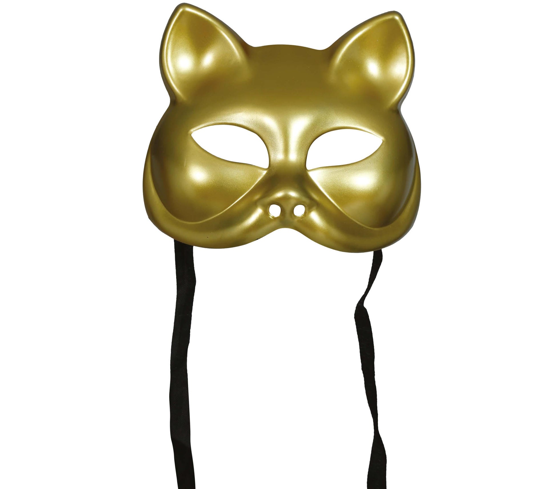 GOLD CAT MASK