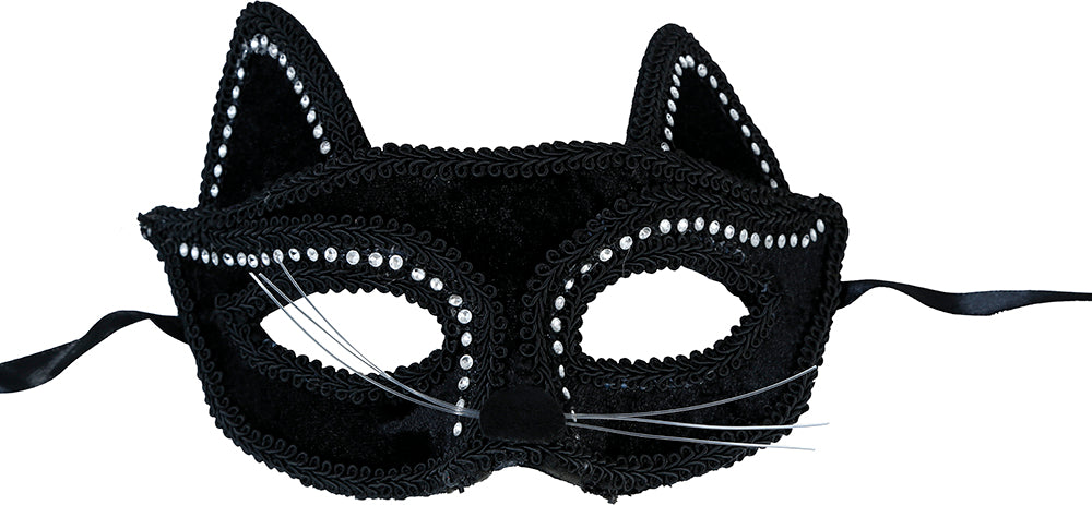 BLACK CAT MASK, ADULT
