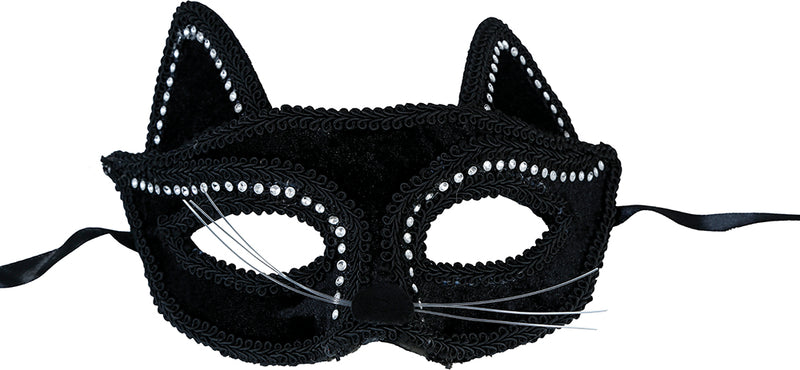 BLACK CAT MASK, ADULT