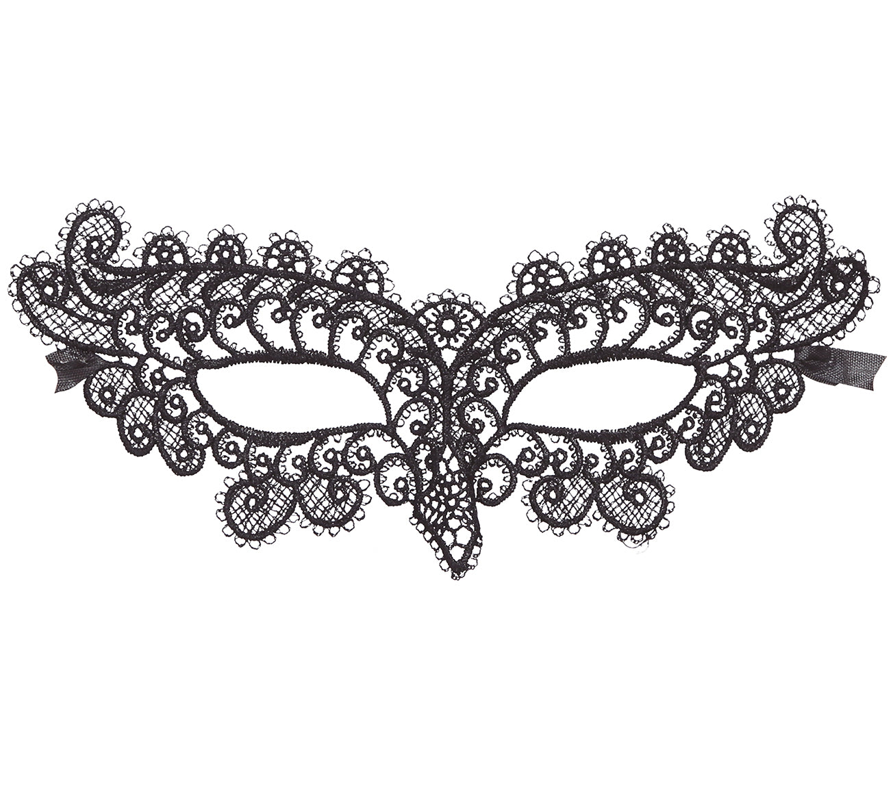 EMBROIDERED BLACK MASK