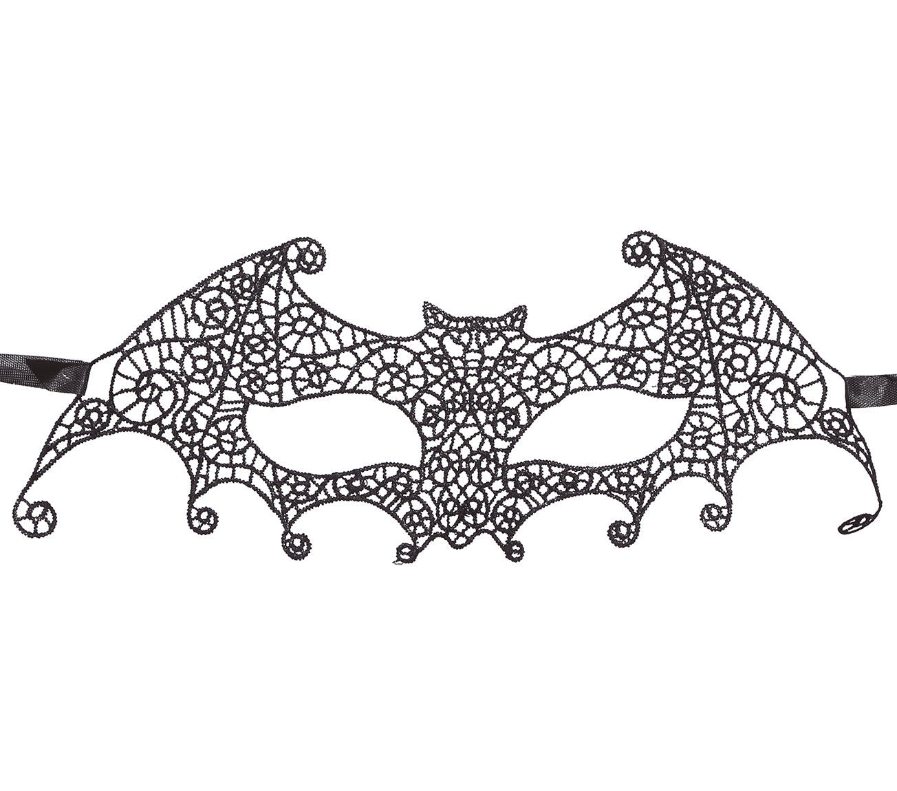 EMBROIDERED BAT MASK