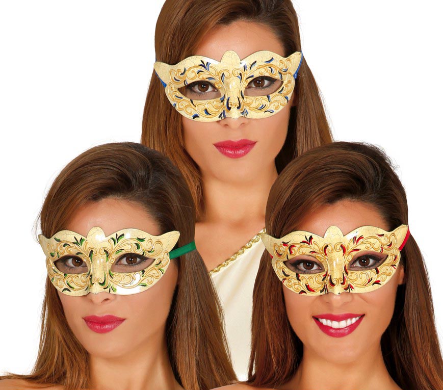 ASSORTED SMALL VENETIAN MASKS